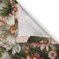 thumbnail image 2 of Ambesonne Floral Eucalyptus Kitchen Curtains, Blushing Blooms, 55"x30", Blush Forest Green Pink, 2 of 3