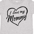 thumbnail image 4 of Inktastic I Love My Mommy in Black Chalk Heart Boys or Girls Toddler T-Shirt, 4 of 5