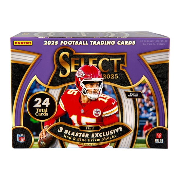 2025 Panini Select Football Trading Cards Blaster Box - Walmart.com