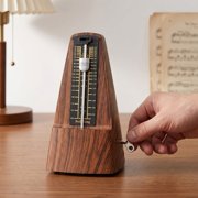 Mechanical Metronome with Wood Grain Finish – High Precision for Piano & Guitar