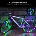 Led Bike Wheel Lights Waterproof Bright Bicycle Light Strip (2M