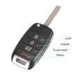 thumbnail image 4 of Mando a distancia de entrada sin llave de repuesto para coche NYODD4TX1306-TFL 315MHz para Kia Optima 2014-2015 95430-2T560 4 botones Unique Bargains Llave Inteligente, 4 of 6