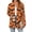 Ginger, variant on Women's Halloween Printed Cardigan Sweater Lightweight Open Front Long Sleeve Casual Loose Thin Cover Up With Pockets Fall Fashion Top,Sky Blue S