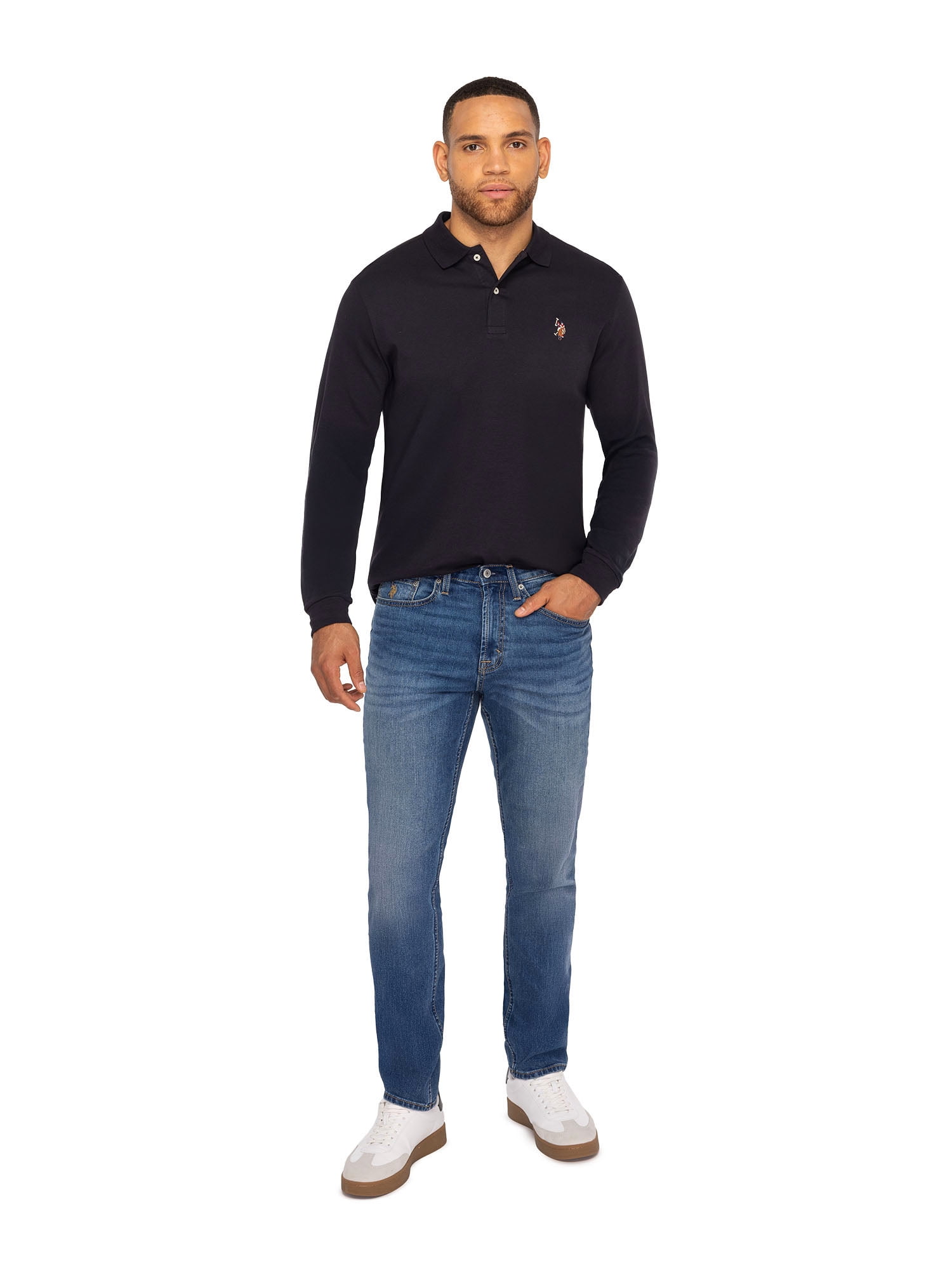 U.S. Polo Assn. Men’s Slim Straight 5-Pocket Denim Jean