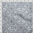 thumbnail image 3 of oneOone Cotton Jersey Navy Blue Fabric Artistic Mandala Quilting Supplies Print Sewing Fabric By The Yard 58 Inch Wide, 3 of 4