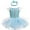 Ruffled blue, variant on ATAIKU 3M-18M Infant Baby Girls Princess Dress Up Romper Onesie Tutu Dress Bodysuit with Headband Birthday Halloween Christmas Party Dresses