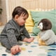 thumbnail image 4 of Baby Animated Kissy The Penguin Plush, Singing Stuffed Animal Baby Toy for Ages 0 and Up, Black/White/Grey, 12, 4 of 4