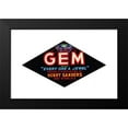 thumbnail image 2 of Anonymous 18x11 Black Modern Framed Museum Art Print Titled - Gem Brand Produce Label (1930-1950), 2 of 5