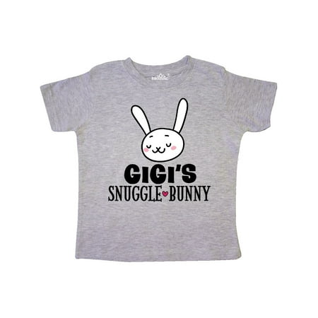 Bunny Fitted T-shirt - Gigi Snuggle Bunny Easter Outfit Toddler T-Shirt