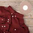 thumbnail image 3 of 1 rollo de cinta protectora de cuello desechable, tela absorbente de sudor para cuello de camisa, camisas de vestir y sombreros para hombres, previene manchas, 5m, 3 of 8