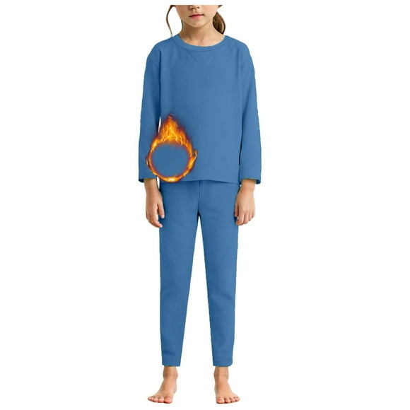 Gubotare Toddler Boys Pajamas Boys Pajama Set Kids Long Sleeve Pyjamas Cartoon Sleepwear for Kids Nightwear Pjs Set (Blue,9-12 Months)