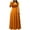 Orange Dress, variant on Women's Maxi A Line Splicing Dress Solid Color Round Neck Spring Elegant Casual Daily Trendy Clearance Long Sleeve Hot Pink XXL