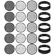 thumbnail image 1 of 5 sets / 20pcs Malla Sifting Pan Garden Sieve Herramienta de jardinería Riddle Suelo Sieve Set, 1 of 4
