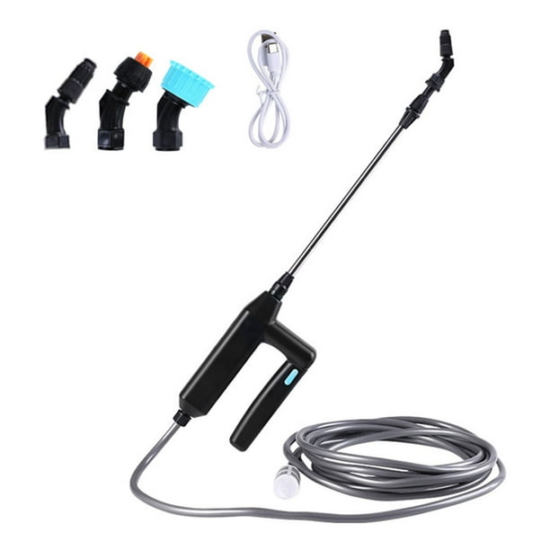 Rociador de jardín eléctrico rociador automático de plantas manguera de 3/5/8M para riego de plantas