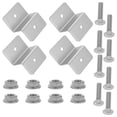 thumbnail image 3 of Shisuyan 4Pcs Solar Panel Mounting Z Bracket Rv Solar Panel Mount Aluminum Alloy Bracket Z-Shaped Solar Panel Mounting Brackets, 3 of 9