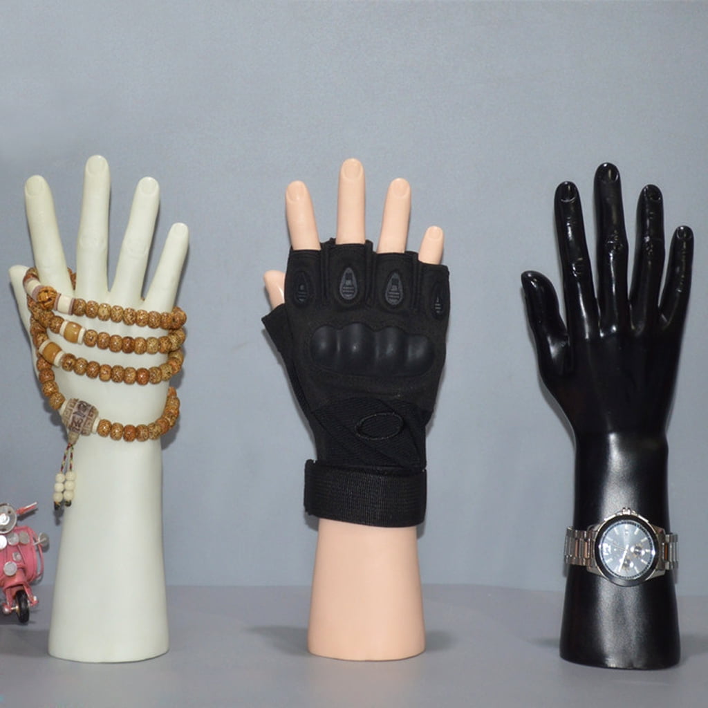 Men Mannequin Hand Display Jewelry Bracelet Ring Glove Stand Show Rack Holder 