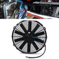 thumbnail image 1 of Electric Radiator Fan, 12V 80W 10 Blades 12in/30.48cm Universal Slim Fan  For Car, 1 of 8