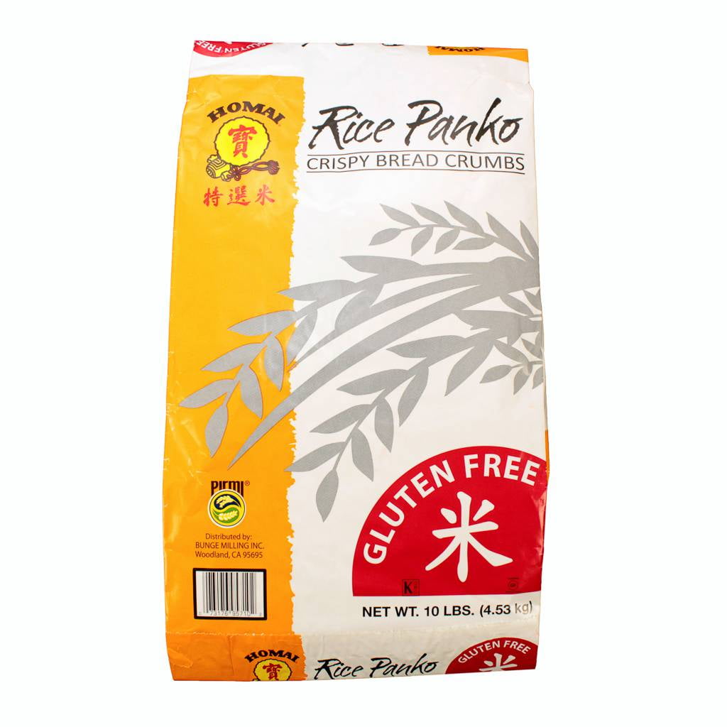 Bunge Corn Meal Rice Panko Gluten Free 10lbs (PACK OF 1) - Walmart.com