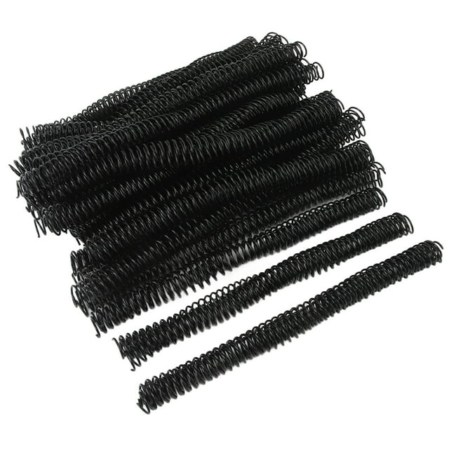 140 Sheets Capacity Spiral Binding Coil 16mm Diameter, 4:1 Pitch, 360 Degree Rotation Binding Spine