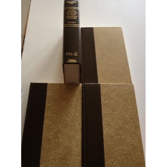 Pre-Owned Dictionary of New Testament Theology: Volume 1 (Hardcover) 0310332389