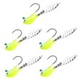 thumbnail image 4 of 5 señuelos de pesca tipo jig, cucharas metálicas de hundimiento rápido, cebo luminoso para jigging. Azul 3.5g, 4 of 7