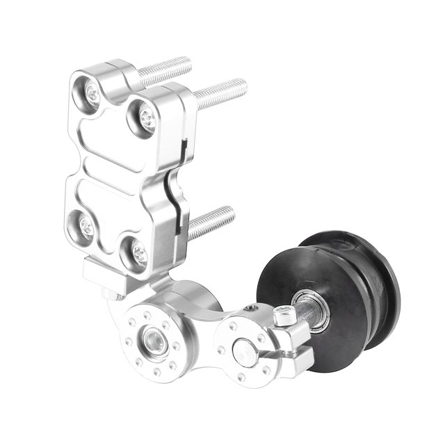 Cadena Tensor Automático Ajustador para Motocicleta Unique Bargains Tono Plateado