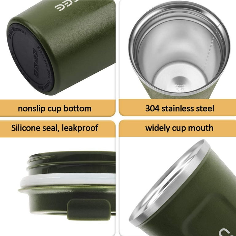 Sunjoy Tech Stainless Steel Drinking Cup, Small Camping Mugs Tea Cups  Coffee Mugs Double Walled Stainless Steel Kids Size