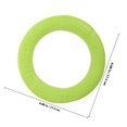 thumbnail image 2 of OULII Dog Throwing Ring Dog Flying Disc Toy EVA Light Green 1Set, 2 of 6
