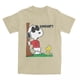 thumbnail image 1 of Camiseta de algodón de anime para hombre y mujer, Snoopy, JOE COOL, The Peanuts, Charlie Brown, ropa, camisetas vintage para adultos, 1 of 5