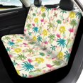 thumbnail image 3 of Uourmeti Car Seat Covers Auto Decor Polyester, Compatible with Vehicle Seats Auto Interior, for Truck Cars, Palm Tree Floral Pattern, 3 of 8