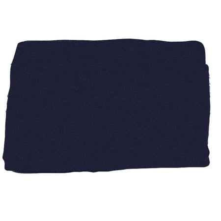 Navy Blue Wool Blanket, 70% Wool