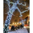 thumbnail image 4 of 33FT 100 LED String Lights White, Plug in Fairy String Lights 8 Modes Waterproof for Indoor Outdoor Christmas Wedding Party Bedroom, 4 of 6