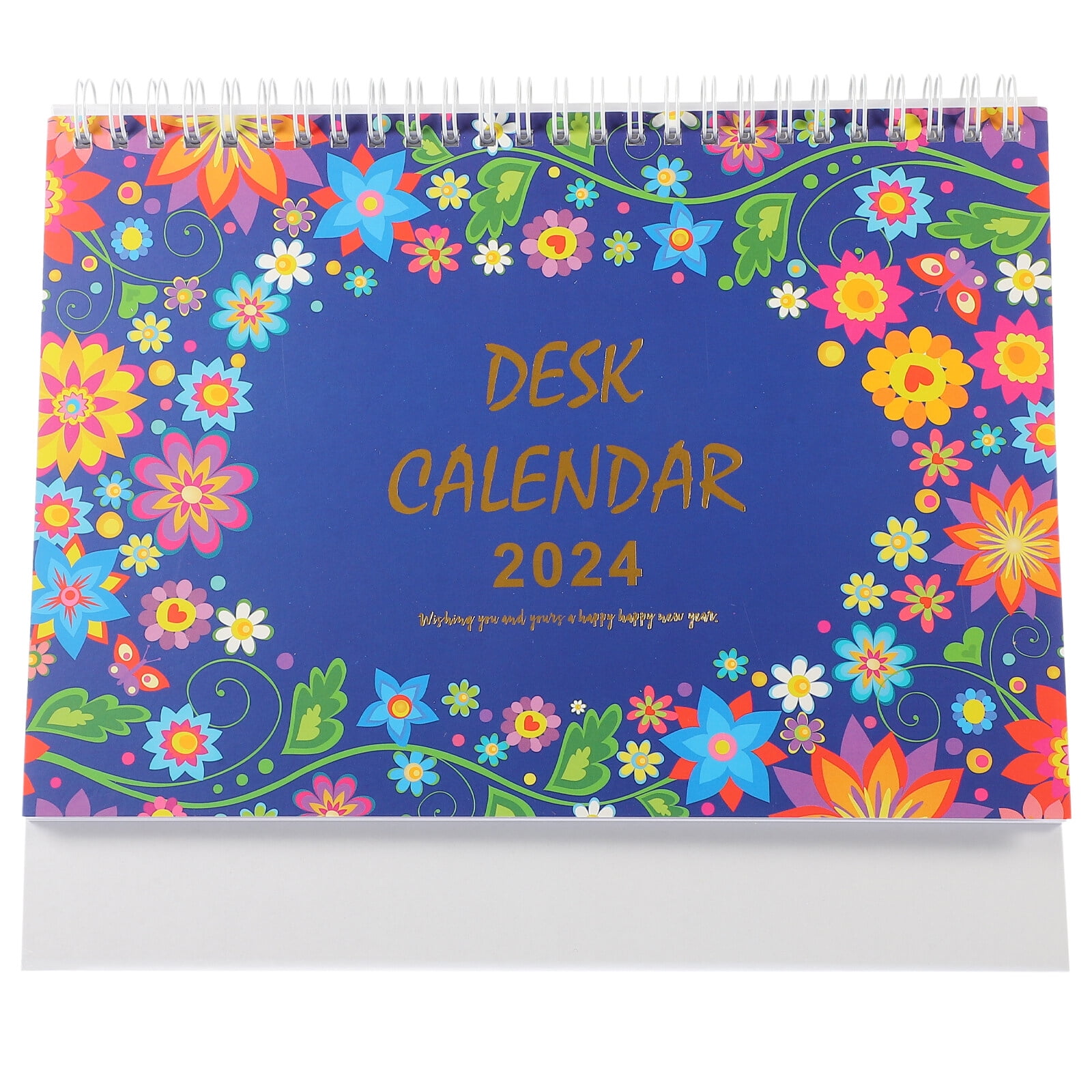 Desk Calendar 2024 Desk Calendar Ornament Stand Up Flip Calendar Decor