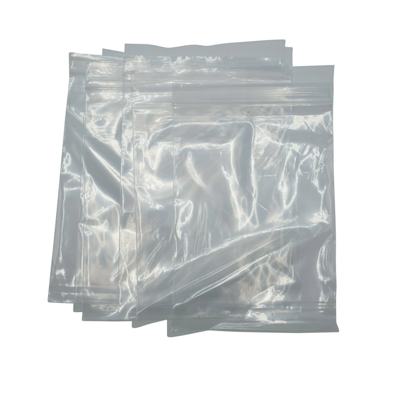 500 Pack] 10 x 8 inch Clear Reclosable Zip Poly Plastic Bags - Clear  Resealable Storage Ziplock Bags - Great for Envelopes, Bakery, Candy,  Cookies and Post Cards 
