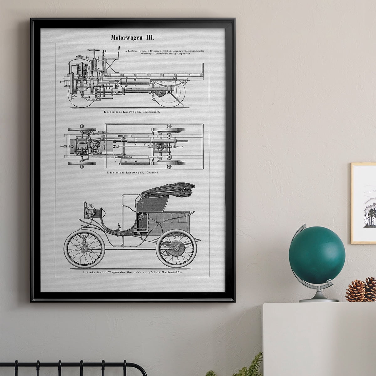 Industrial Motorcar Premium Classic Framed Print - Ready to Hang