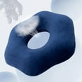 thumbnail image 1 of facefd Donut Pillow Cushion Breathable Orthopedic Pregnancy Chair Pillow Dark blue, 1 of 9