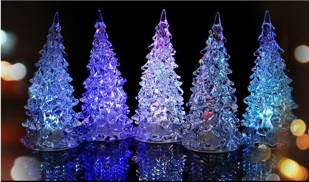 New Christmas Xmas Tree Color Changing LED Light Lamp Home Decoration 
