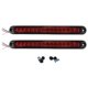 thumbnail image 1 of 2Pcs 10Inch 15 LED Trailer Light LED Stop Turn Tail Light Third Brake Bar Strip for Heavy Duty Boats, 1 of 5