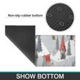 thumbnail image 6 of Gray Christmas Gnome Village Pattern Kitchen Rugs Sets Of 2,Anti Fatigue Kitchen Mat Rugs Non Slip Washable,Decorative Kitchen Floor Mats for Kitchen,Sink,Laundry,17"x30"+17"x47", 6 of 7