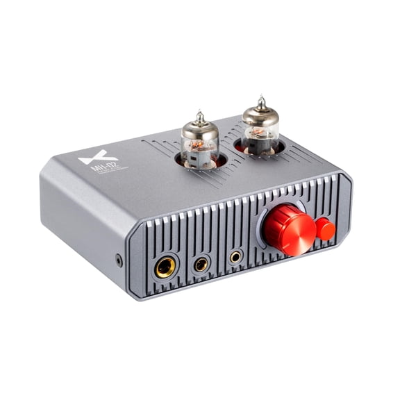 xDuoo MH-02 USB DAC,6J1 Tube Headphone Amplifier Combo,1300mW output,as a pre-amplifier,Gray