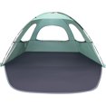 thumbnail image 1 of Carpa de playa WhiteFang, verde menta, para 8 personas, protección UV50+, 1 of 7