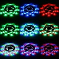 thumbnail image 2 of Gostoto Waterproof 0.5-5 Meters 2835 SMD Light Strips Tape Lamp With IR Remote Controller 5V RGB Strip for Computer Party Home Holiday, 2 of 7
