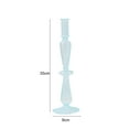 thumbnail image 5 of LEAQU Candle Holder Artist Style Handmade Colored Vase Exquisite Desktop Ornament Romantic Glass Candlestick Wedding Birthday Dinner Living Room Decor, 5 of 8