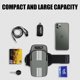 thumbnail image 4 of Adecuado para bolsa de brazo deportiva para teléfono móvil de 4 a 6,5 pulgadas, utilizada para correr, caminar, hacer senderismo y andar en bicicleta., 4 of 6