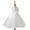 White, variant on XBASW 3-10T Girls Sequin Tulle Dresses for Baby Kids Flower Girl Princess Dresses Party Prom Ball Gown Dress