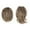 Khaki, variant on Claw Clip Short Ponytail Hair Extensions DIY Bendable Metals Messy Bun Hair Piece for Wonen Straight Synthetic Hairpieces Platinum Blonde