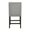thumbnail image 5 of New Classic Furniture Faust 5-Piece Wood Counter Table Set with 4 Chairs in Gray, 5 of 10