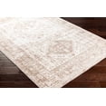 thumbnail image 5 of Hauteloom Ameya Living Room, Bedroom Area Rug - Traditional - Cream, Light Brown, Dark Brown - 6'7" Square, 5 of 9