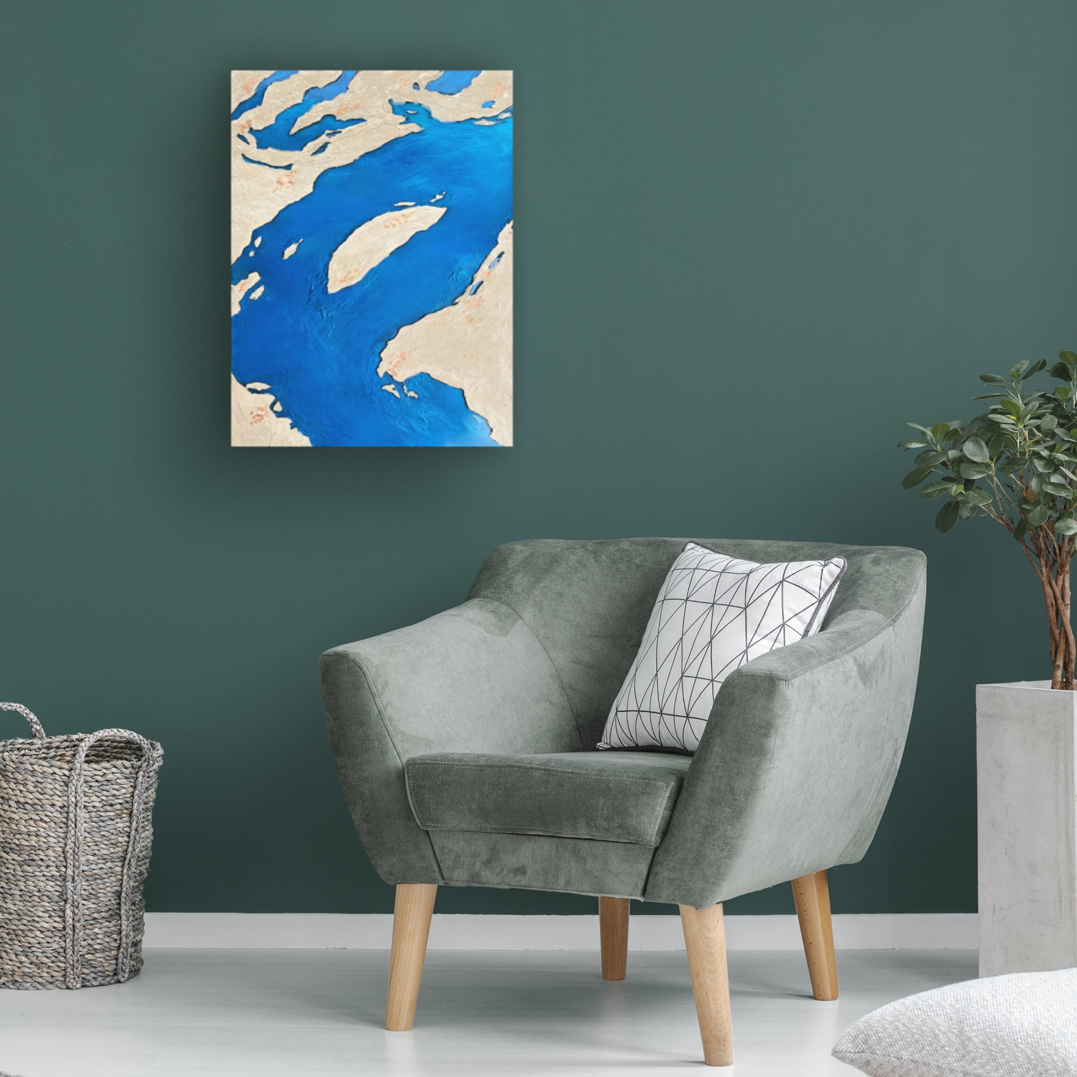 Trademark Fine Art Alyson Storms  Columbia River Canvas Wall Art