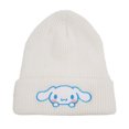 thumbnail image 1 of Saniro Hello Kitty Gorro de punto para mujer Anime lindo dibujos animados Cinnamoroll Melody Kuromi niños invierno cálido gorro de punto, 1 of 5